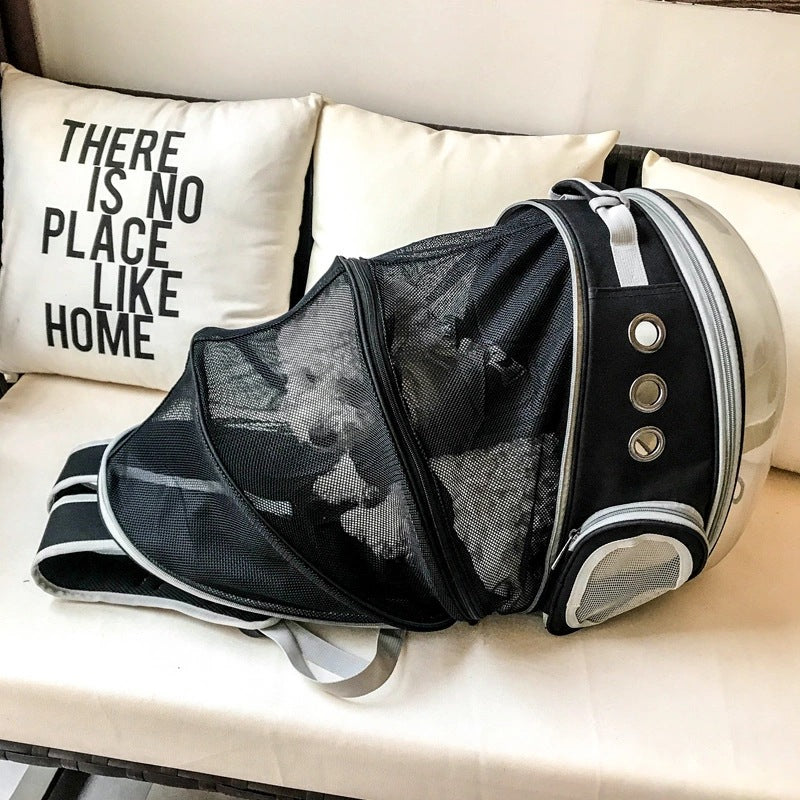 clear backpack for pets, clear pet carrier, clear rolling cat carrier, clear pet backpack, clear cat carrier