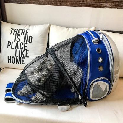 clear backpack for pets, clear pet carrier, clear rolling cat carrier, clear pet backpack, clear cat carrier