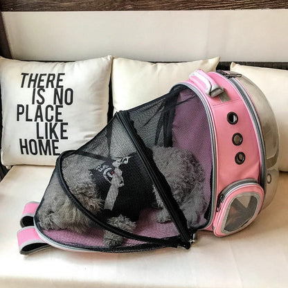 clear backpack for pets, clear pet carrier, clear rolling cat carrier, clear pet backpack, clear cat carrier
